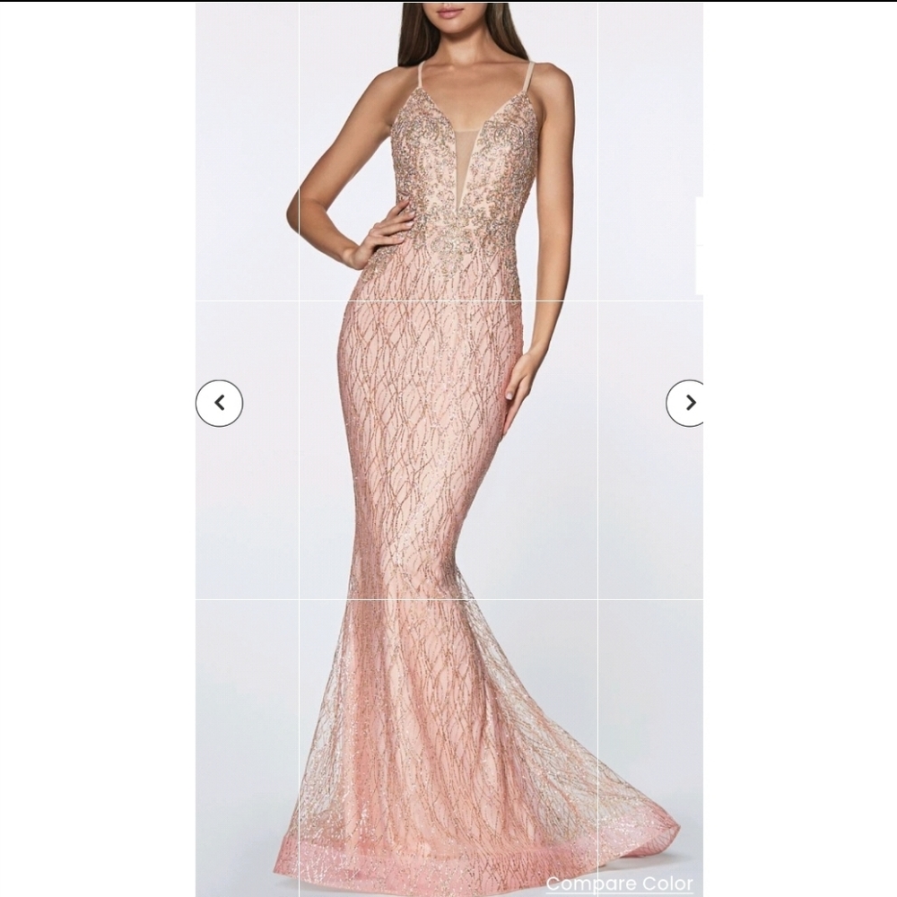 Rose Gold formal dress